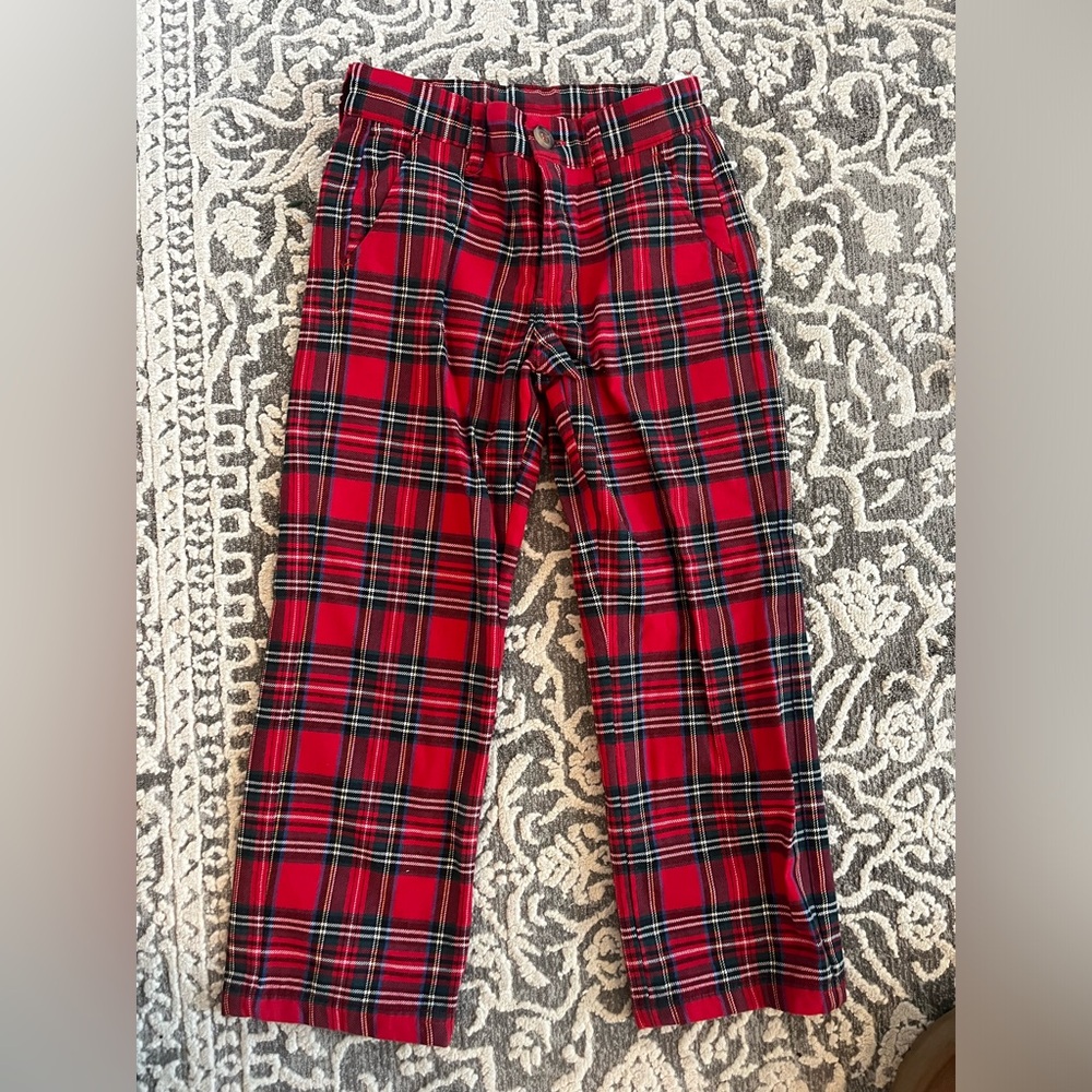 Beaufort Bonnet Company Tartan Pants. Size 7. Excellent used condition
